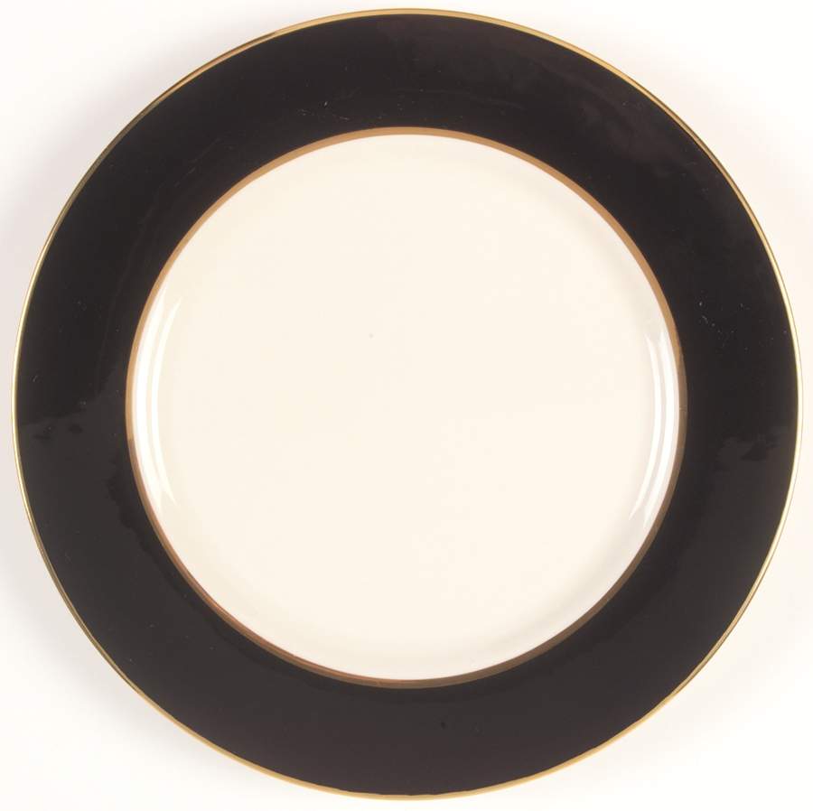 Chateau Black Dinner Plate by Buffalo Pottery-1