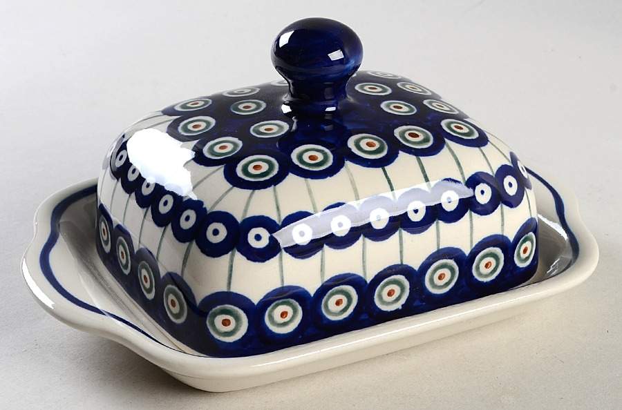 Traditional Butter Box & Lid by BOLESLAWIEC-1