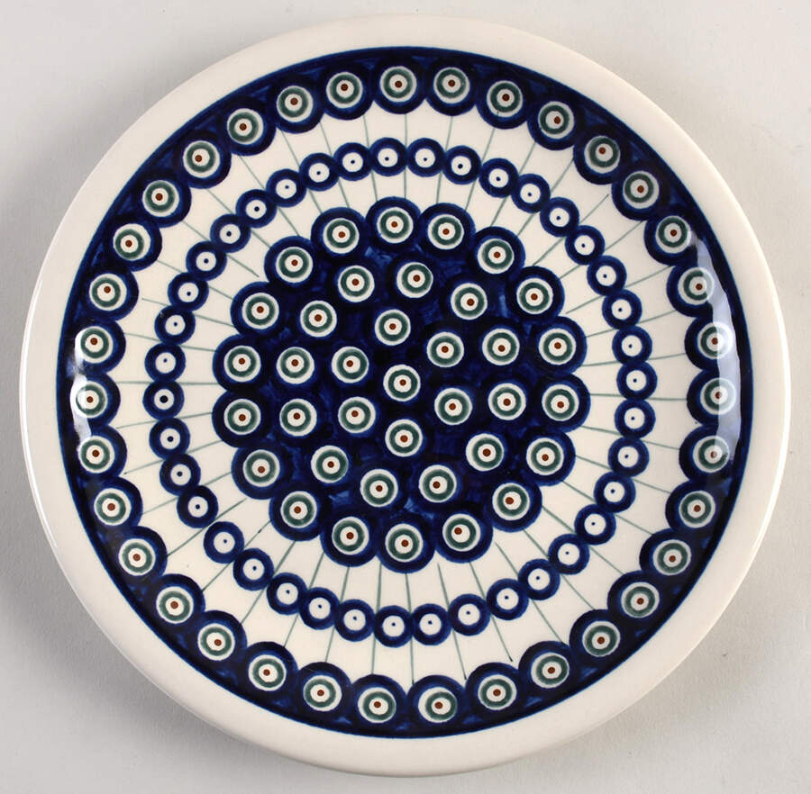 Traditional Dinner Plate by BOLESLAWIEC-1