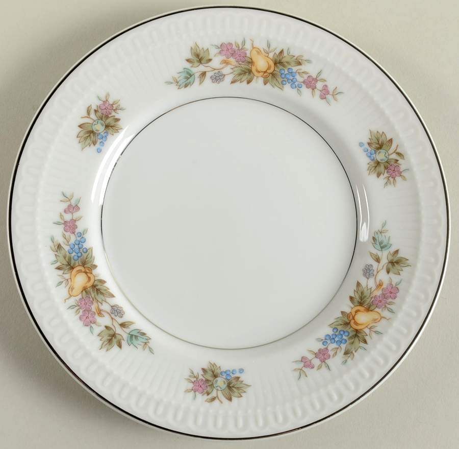 Autumn Fantasy Bread & Butter Plate by Bristol (Japan)-1