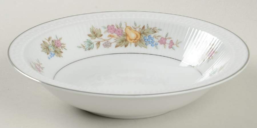 Autumn Fantasy Rim Fruit/Dessert (Sauce) Bowl by Bristol (Japan)-1