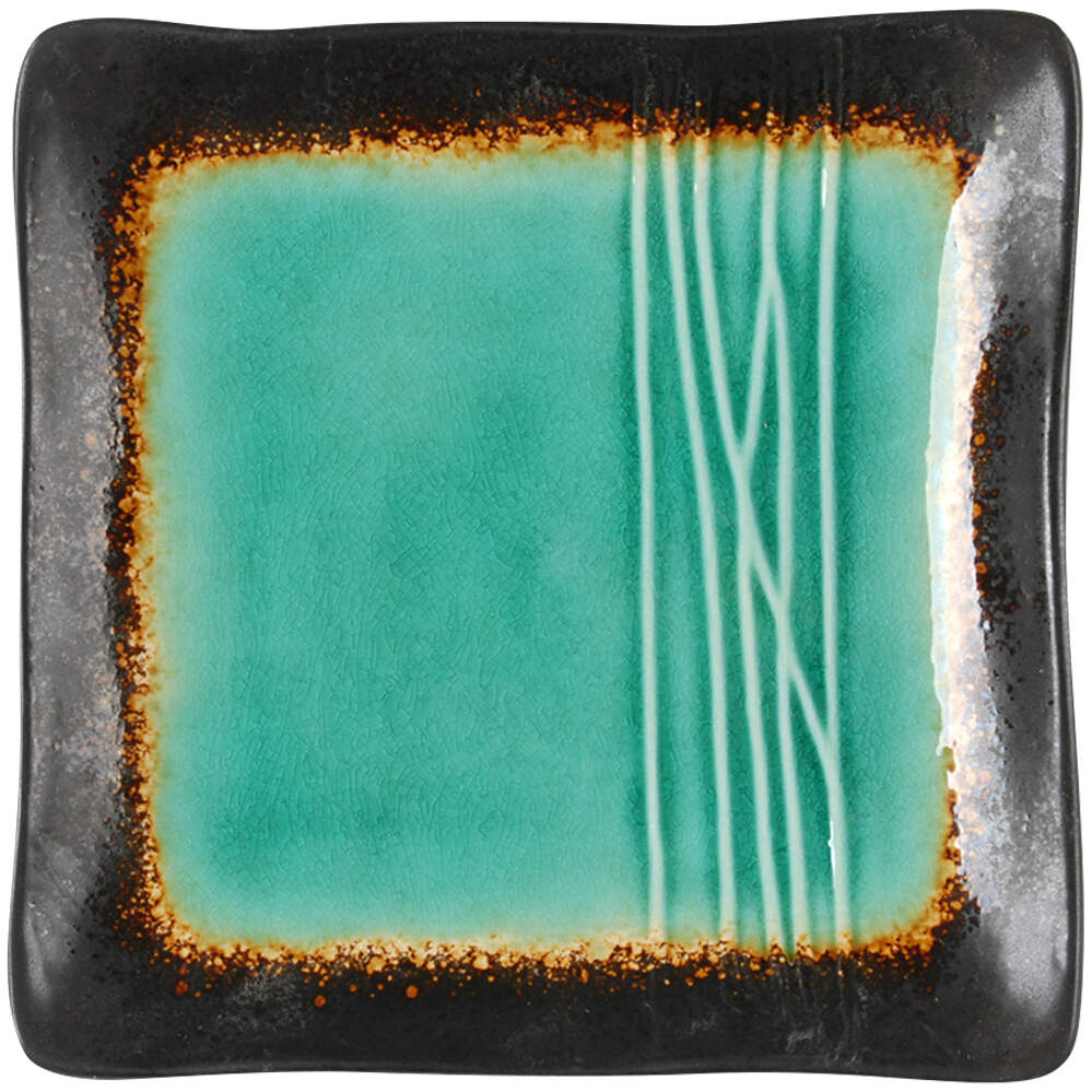 Galaxy Jade Appetizer Plate by Baum Brothers-1