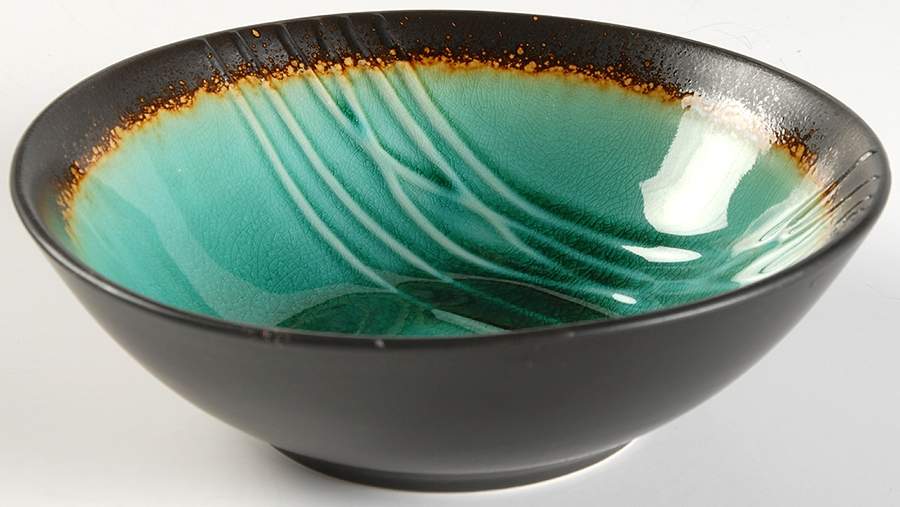 Galaxy Jade Coupe Soup Bowl by Baum Brothers-1