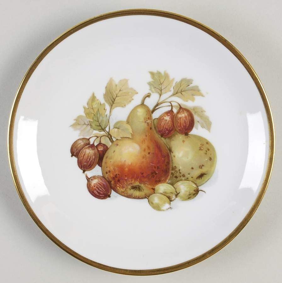 BTH4 (1-8" Gold Trim) Salad Plate by Bareuther & Co-1