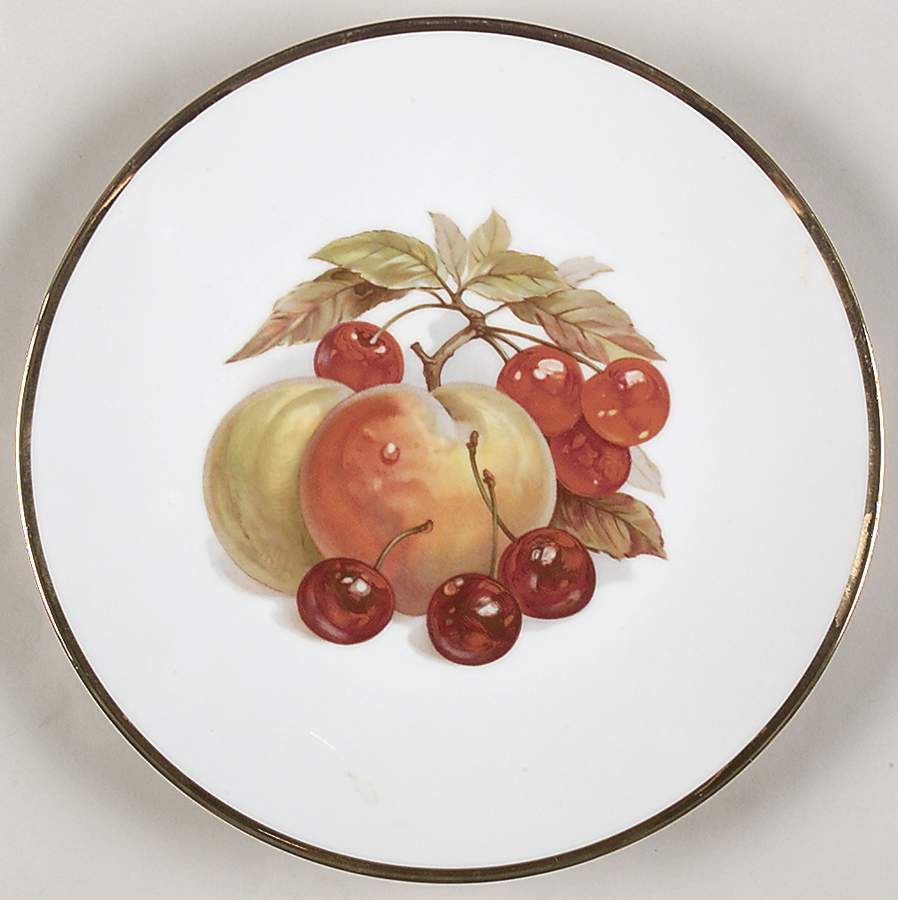 BTH4 (1-8" Gold Trim) Salad Plate by Bareuther & Co-1
