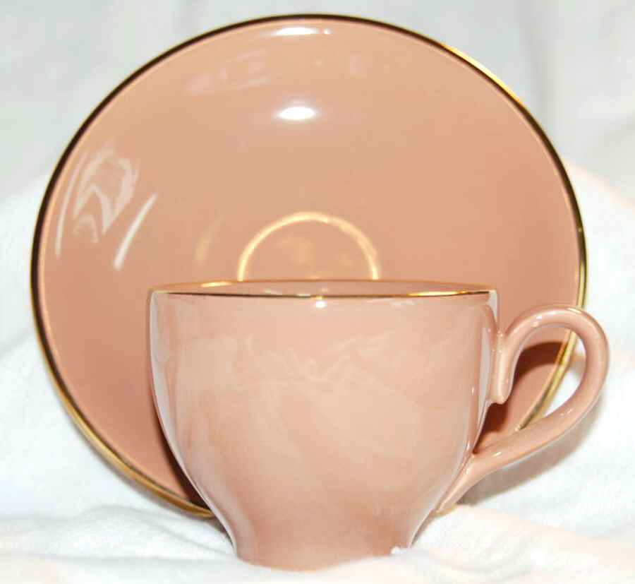 Burlington Flat Demitasse Cup & Saucer Set by Burgess & Leigh-1
