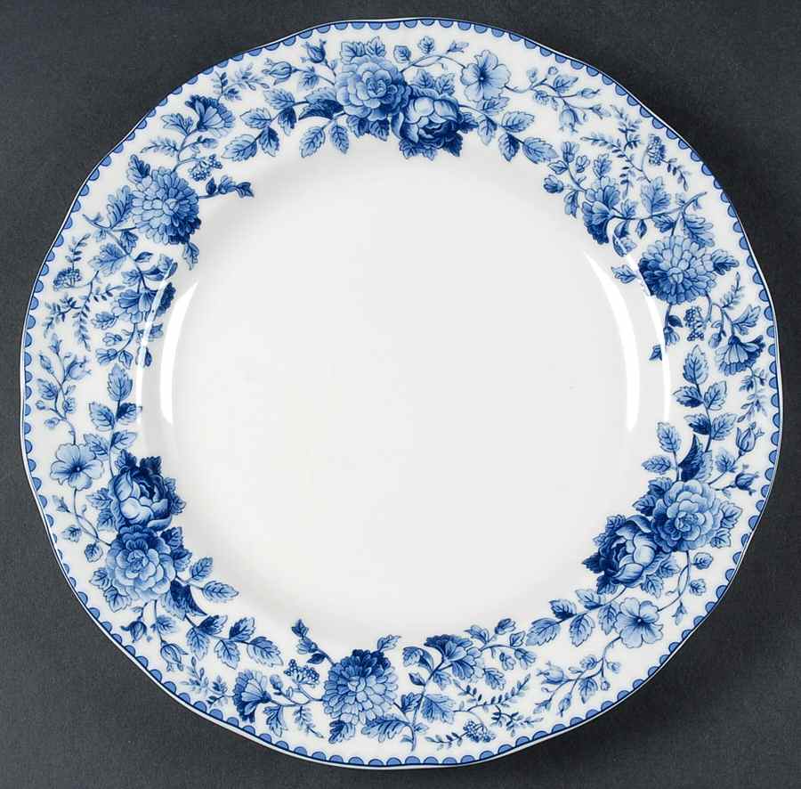 Blue Ridge Rose Dinner Plate by Biltmore for Your Home-1