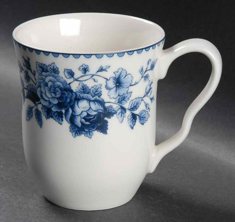 Blue Ridge Rose Mug by Biltmore for Your Home-1