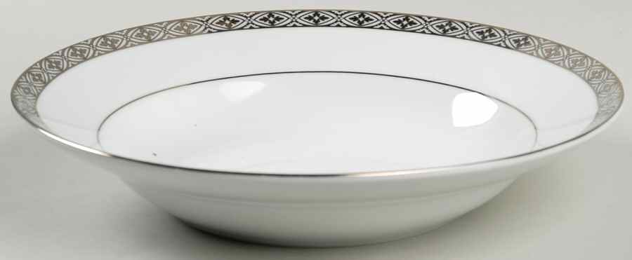 Regal Platinum Large Rim Soup Bowl by Biltmore for Your Home-1