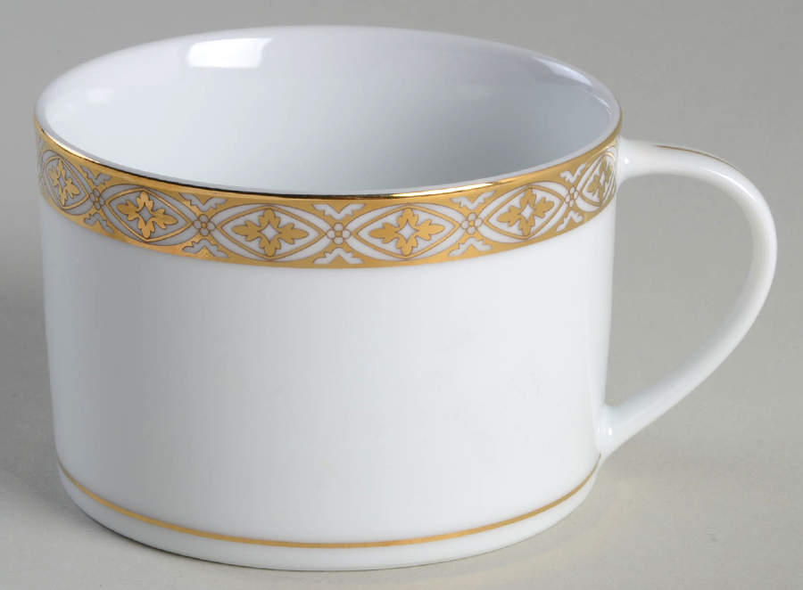 Regal Gold Flat Cup by Biltmore for Your Home-1