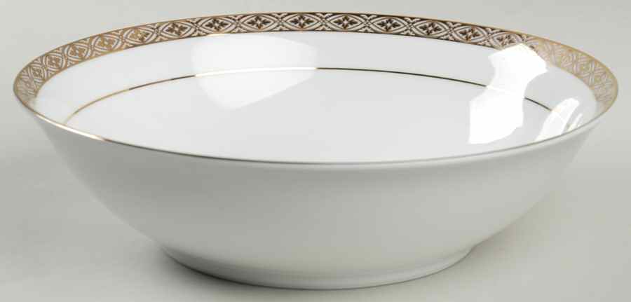 Regal Gold 9" Round Vegetable Bowl by Biltmore for Your Home-1