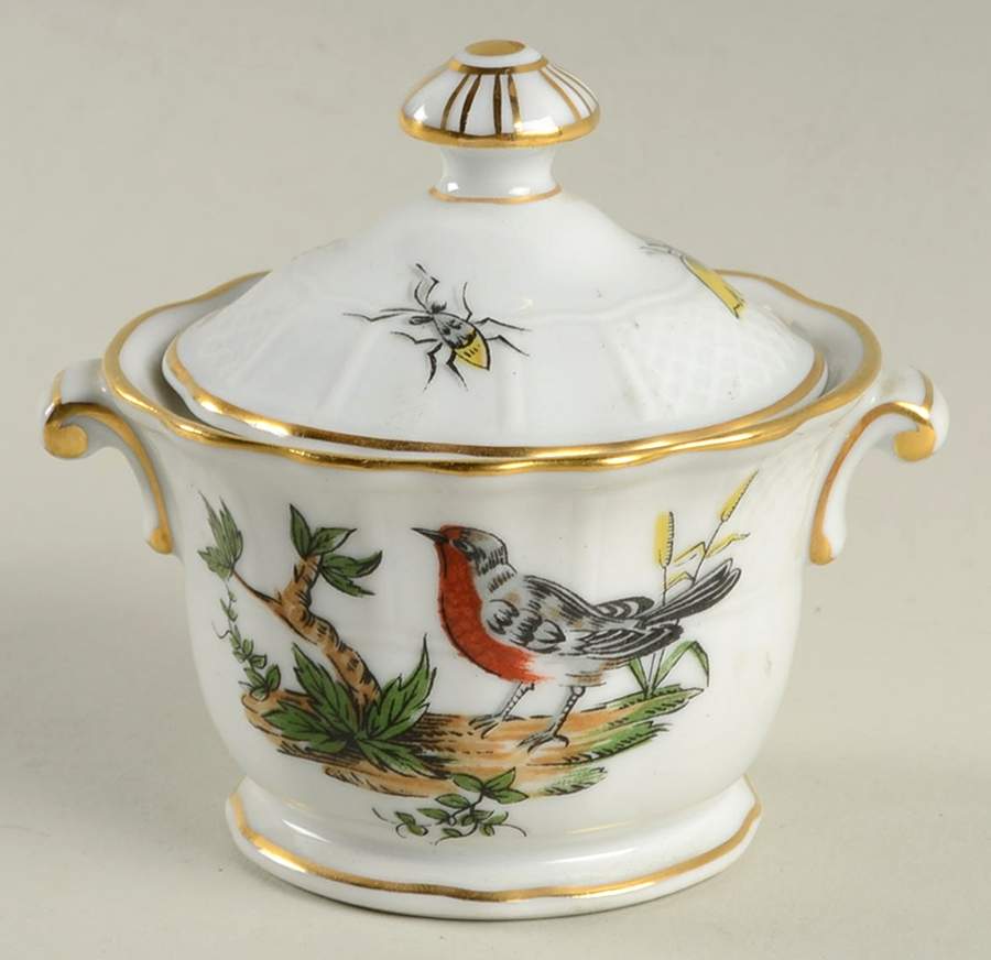Virginie (Versailles) Mini Sugar Bowl & Lid by Bernardaud-1