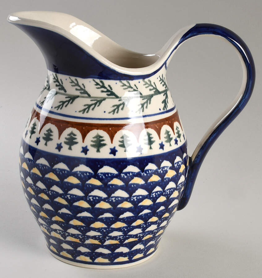 Evergreen 60 Oz Pitcher by BOLESLAWIEC-1