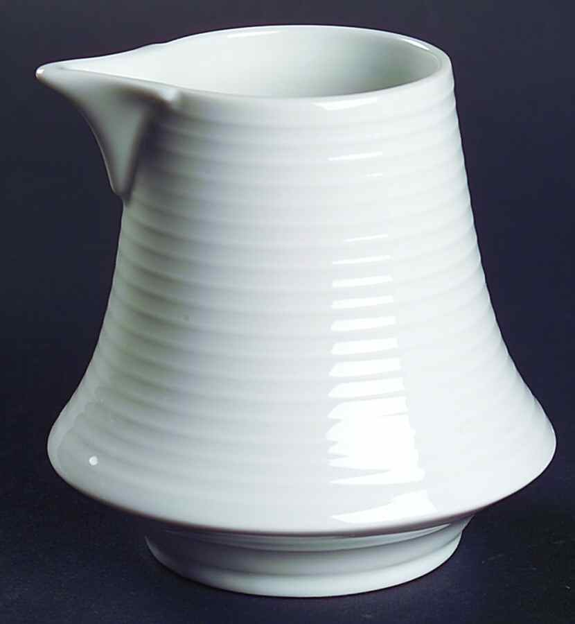 Concentric White Creamer by Block-1