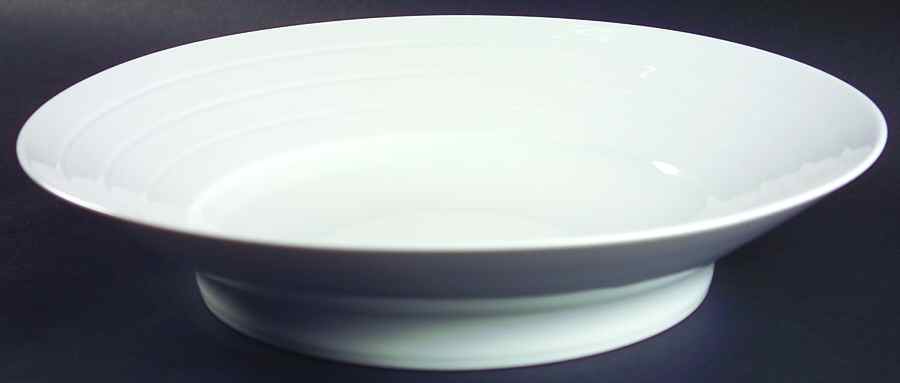 Concentric White 12" Round Serving Bowl by Block-1