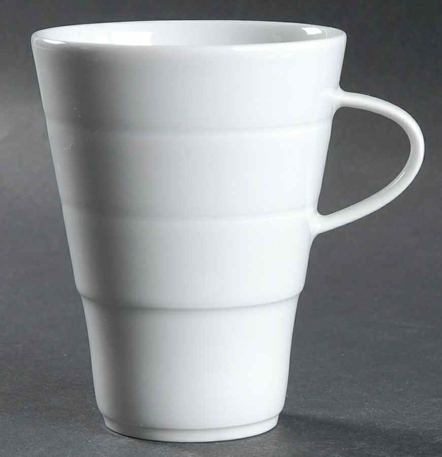 Concentric White Mug by Block-1