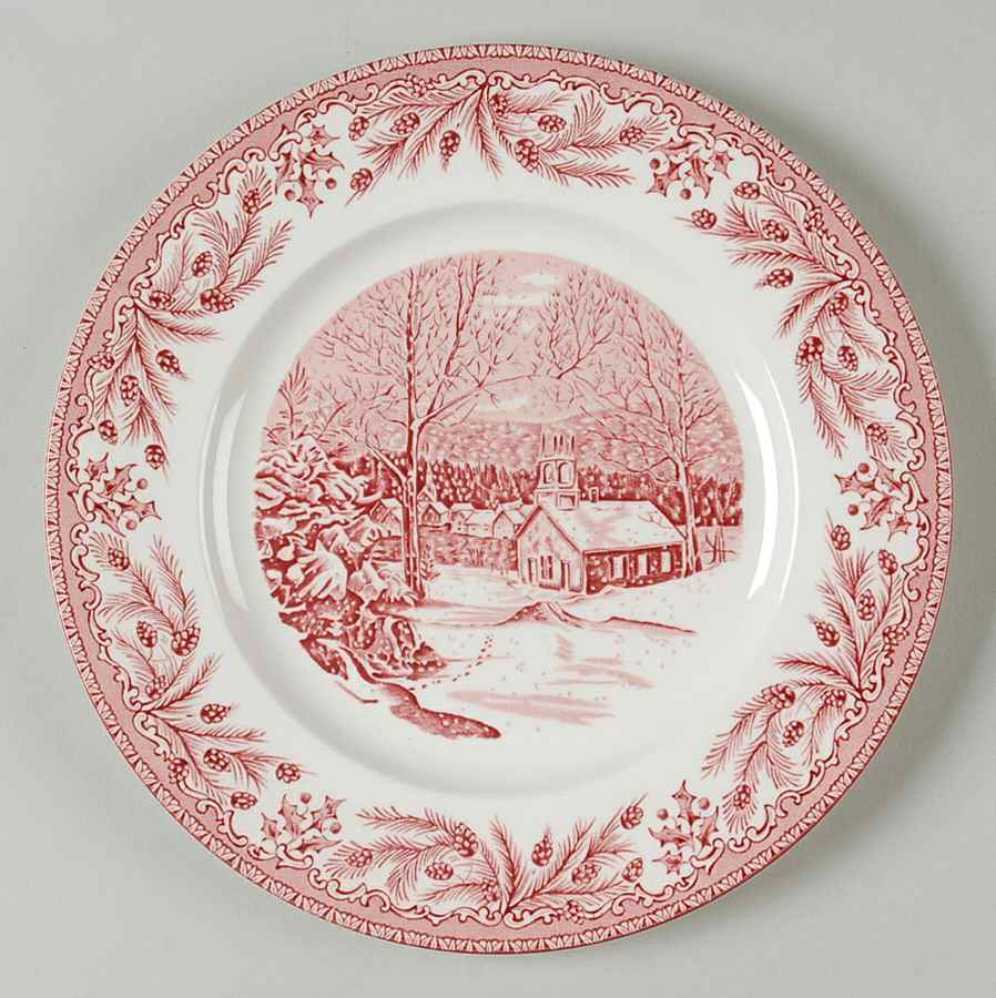 Twilight Passage Salad/Dessert Plate by Burgess & Leigh-1