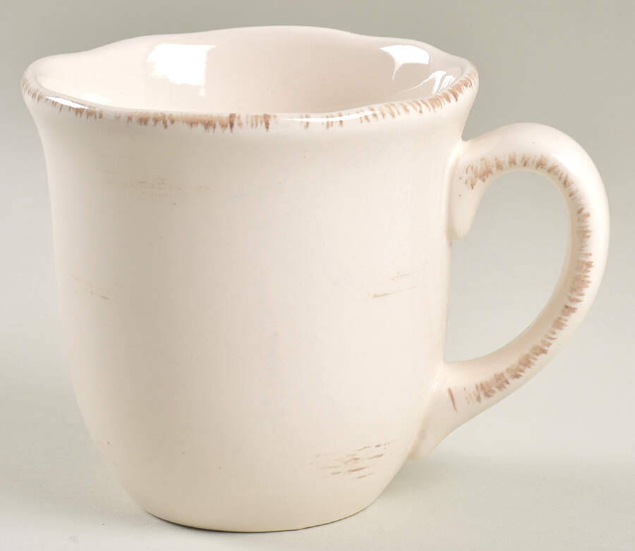 Palazzo Cream Mug by Ballard Designs-1