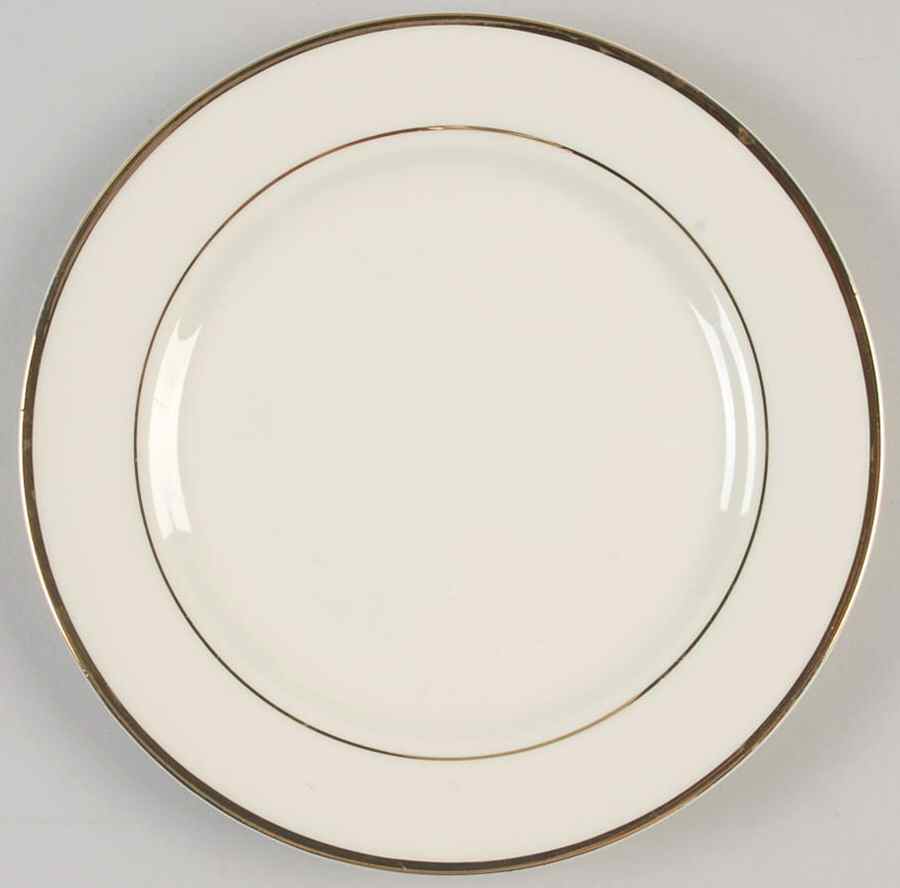 Golden Ivory Salad Plate by Baum Brothers-1
