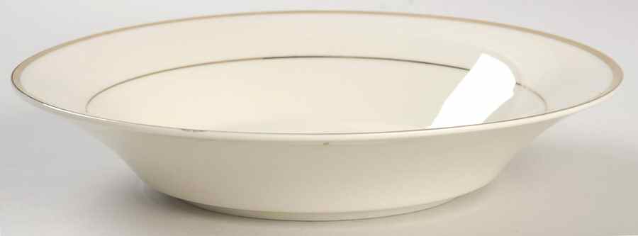 Golden Ivory Coupe Soup Bowl by Baum Brothers-1