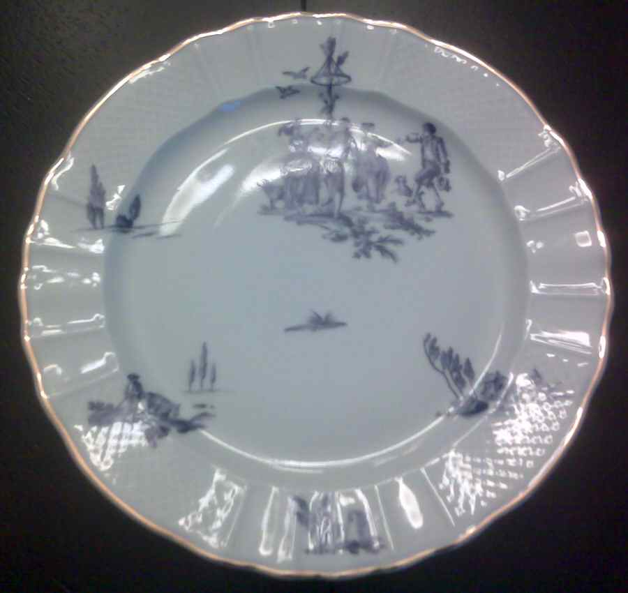 BER446 (Blue) Dinner Plate by Bernardaud-1