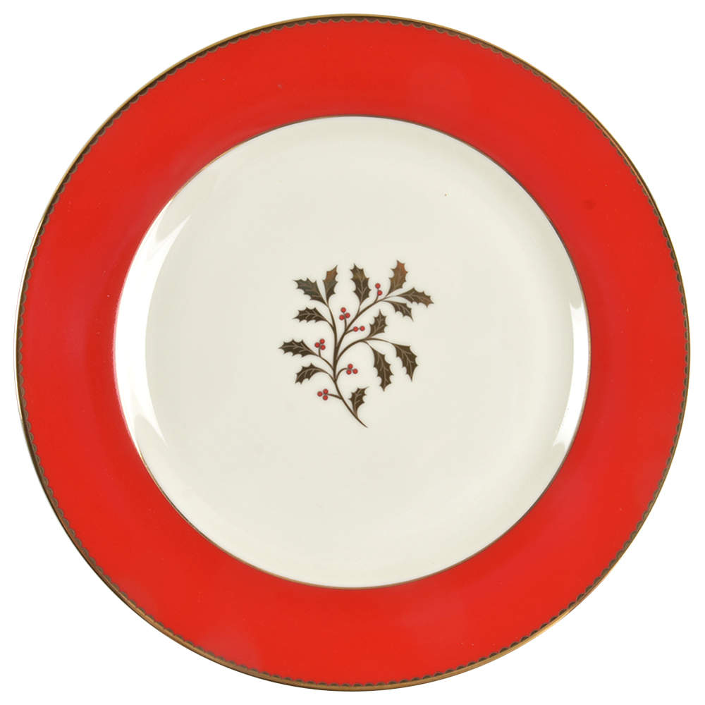 Biltmore Christmas, A Accent Luncheon Plate by Biltmore for Your Home-1