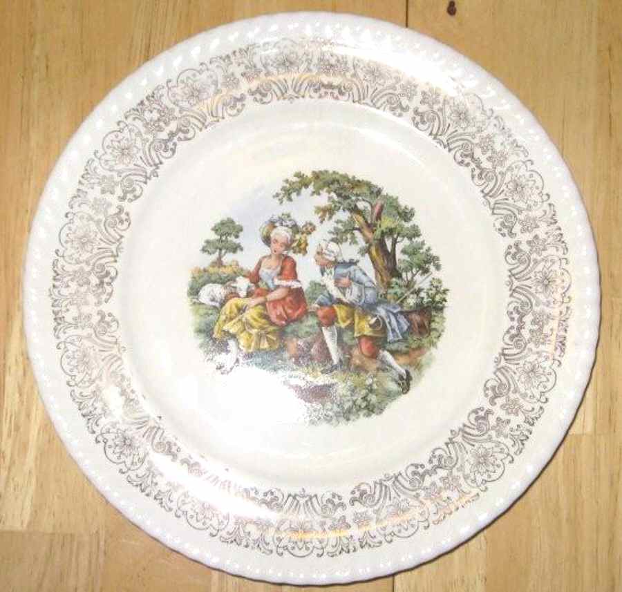 Minuet Bread & Butter Plate by British Empire Ware-1