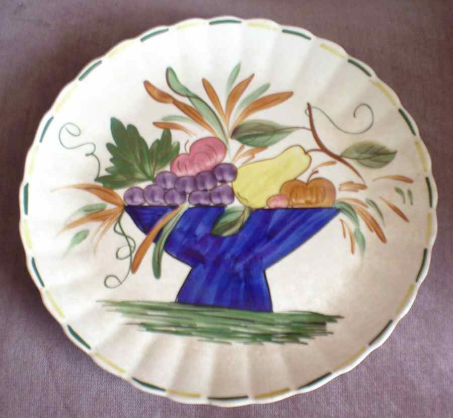 Still Life Dinner Plate by Blue Ridge Southern Pottery-1