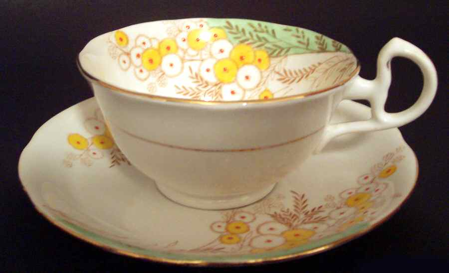 BLL12 Footed Cup & Saucer Set by Bell China-1