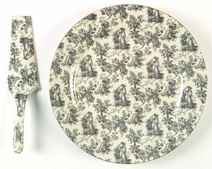 BAU59 Cake Plate and Server (Boxed Set) by Baum Brothers-1