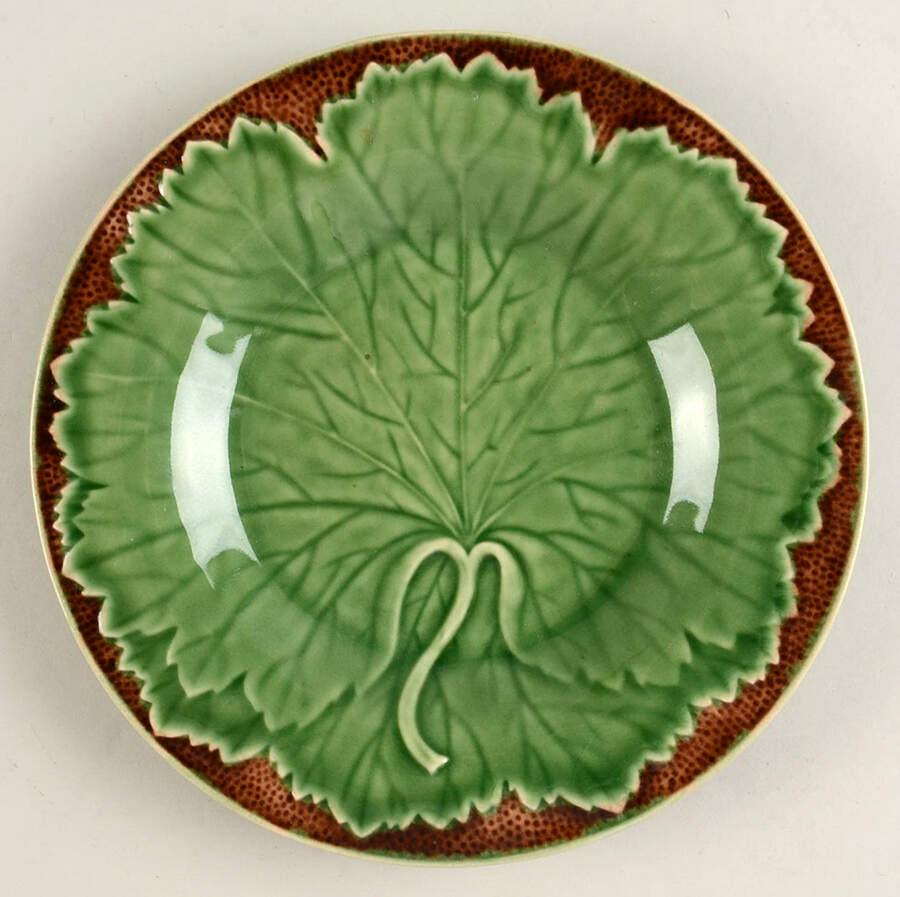 New Vine Salad Plate by Bordallo Pinheiro-1