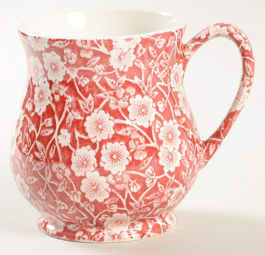 Calico Red Mug by Burgess & Leigh-1