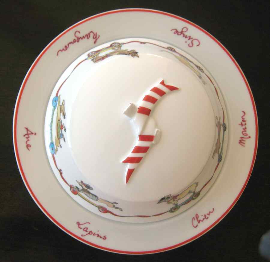 La Ronde des Jouets Muffin Dish & Lid by Bernardaud-1