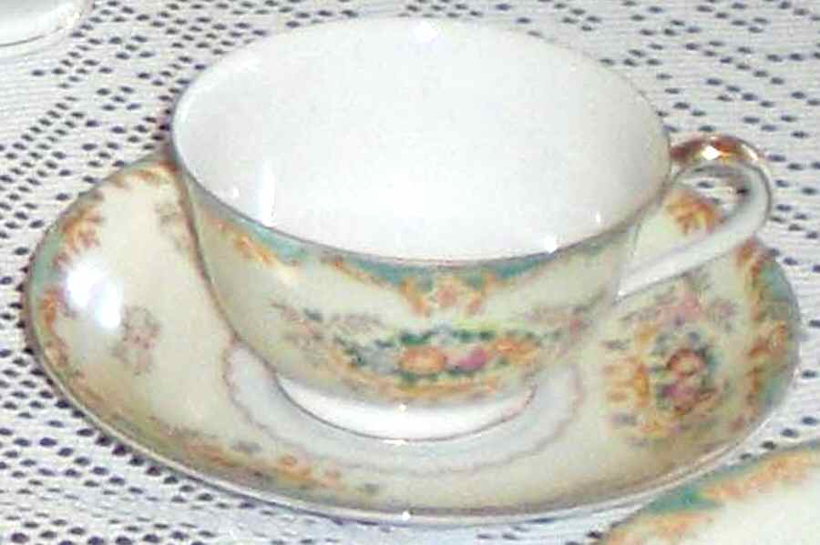 BKC8 Footed Cup & Saucer Set by Berkshire China-1