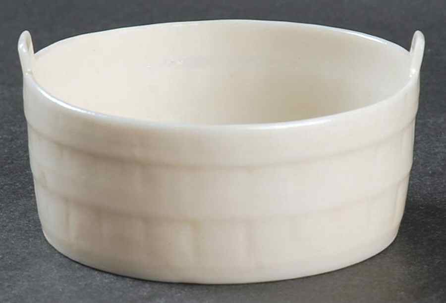 Aberdeen Open Butter Tub by Belleek Pottery (Ireland)-1