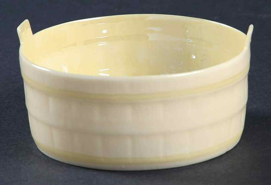 Aberdeen Open Butter Tub by Belleek Pottery (Ireland)-1