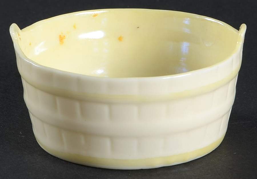 Aberdeen Open Butter Tub by Belleek Pottery (Ireland)-1