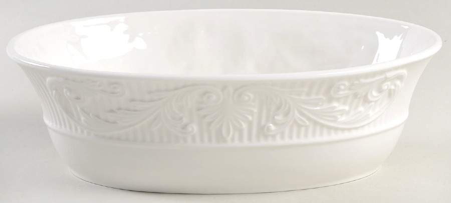 Lila 9" Oval Vegetable Bowl by Biltmore for Your Home-1