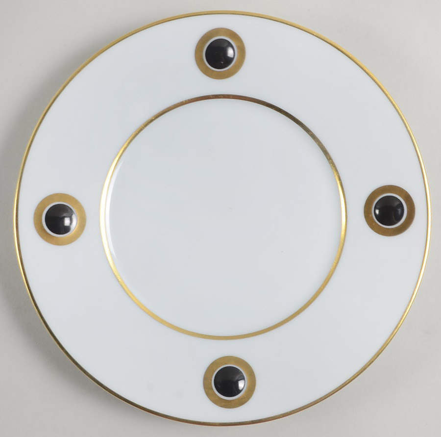 Ithaque Gold Salad Plate by Bernardaud-1