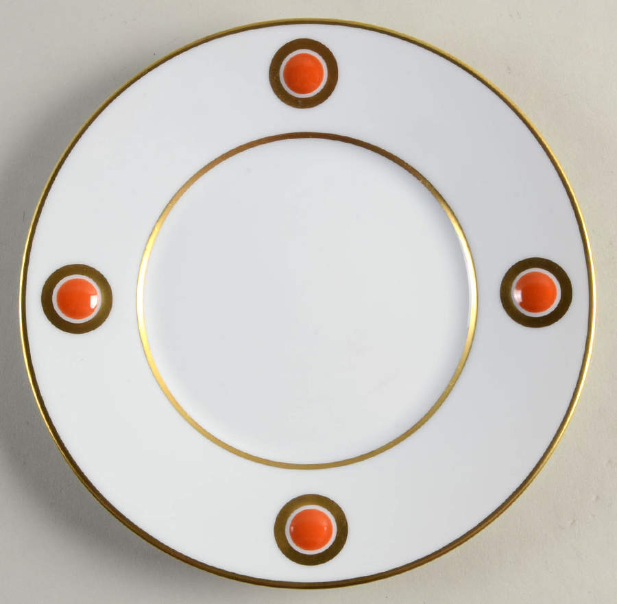 Ithaque Gold Salad Plate by Bernardaud-1