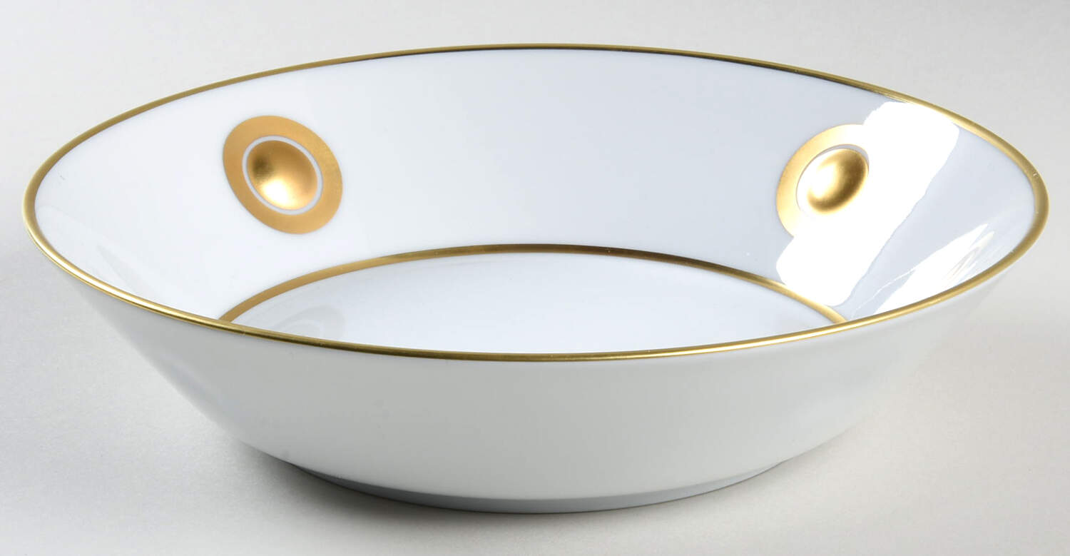 Ithaque Gold Coupe Soup Bowl by Bernardaud-1