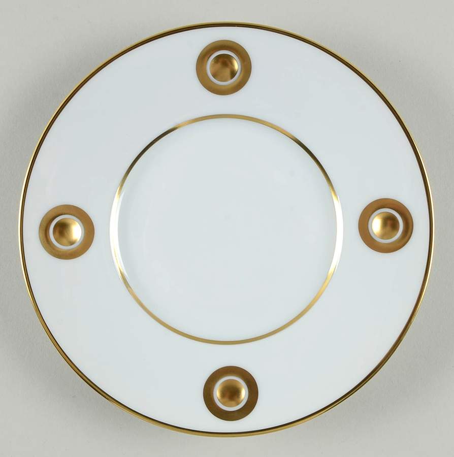 Ithaque Gold Bread & Butter Plate by Bernardaud-1