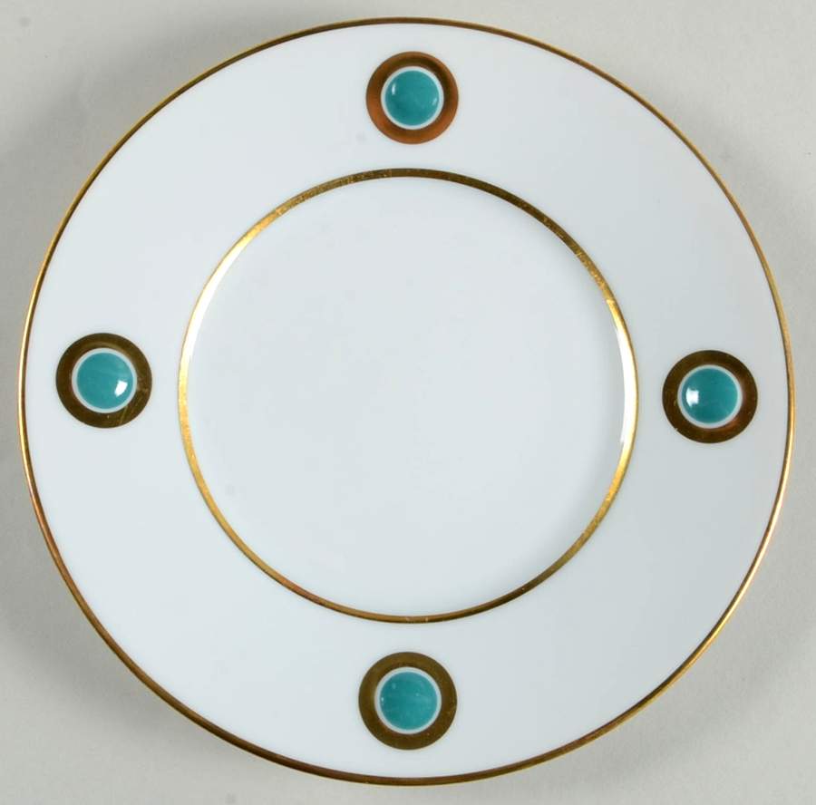 Ithaque Gold Salad Plate by Bernardaud-1