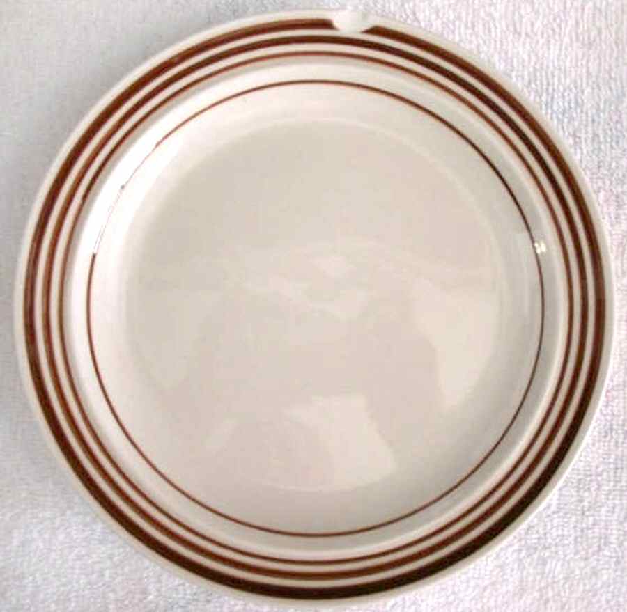 Concentric Brown Salad Plate by Brick Oven-1