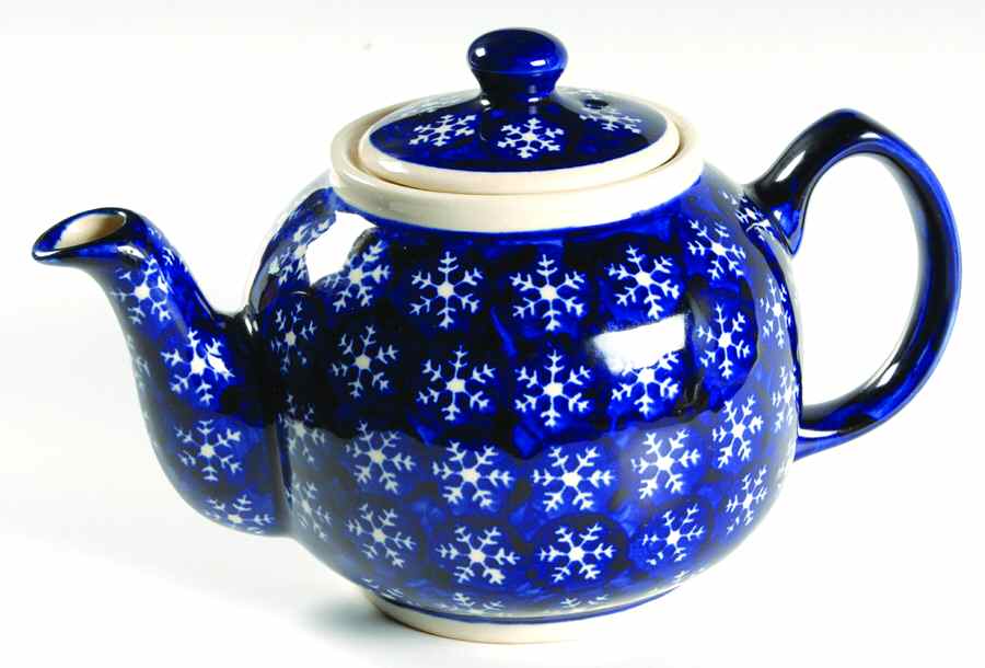 BOW17 Teapot & Lid by BOLESLAWIEC-1