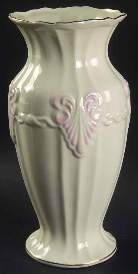 Georgian Shell 9" Vase by Belleek Pottery (Ireland)-1
