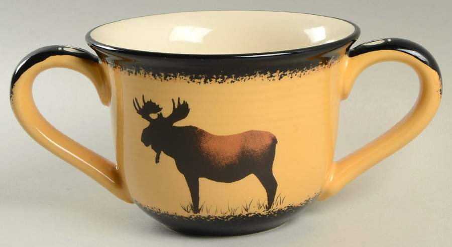 Brushwerks Moose Chili Bowl by Big Sky Carvers-1