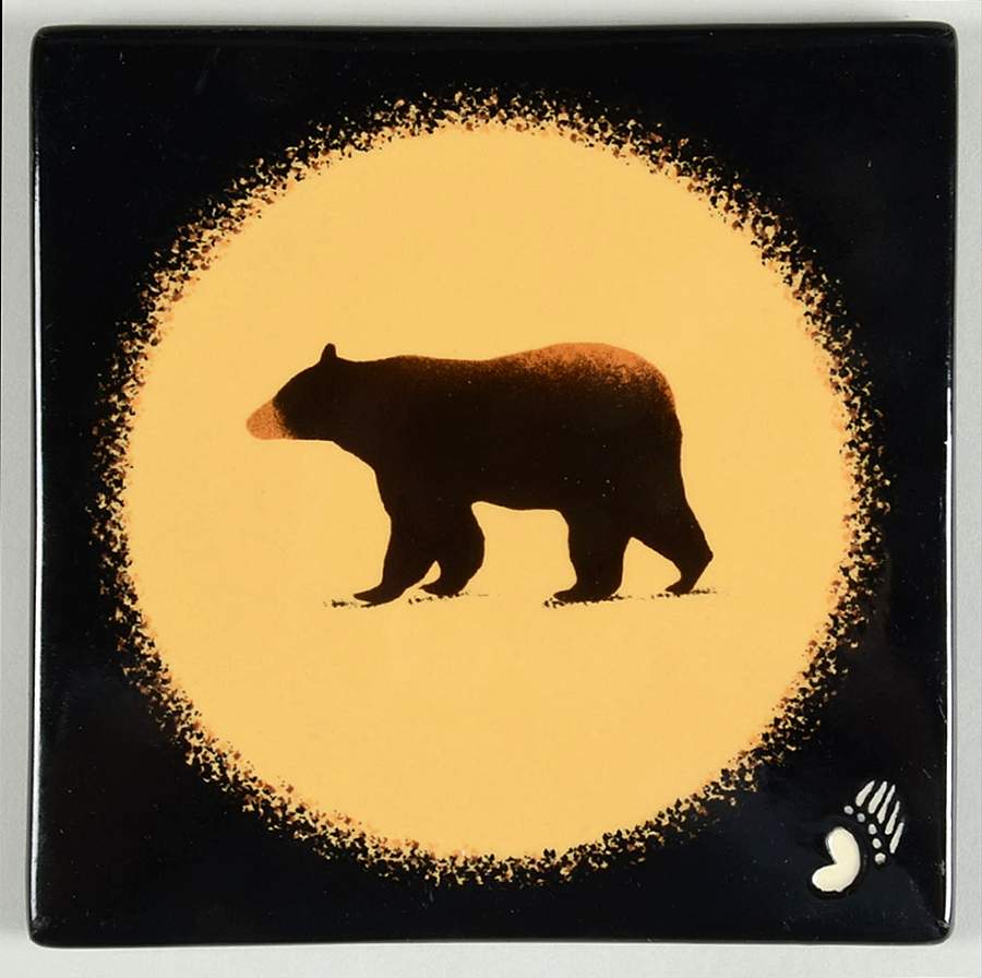 Brushwerks Bear Trivet by Big Sky Carvers-1