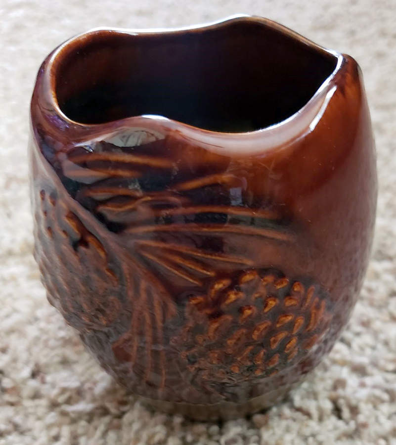 Fusion Pinecone Candle Votive by Big Sky Carvers-1
