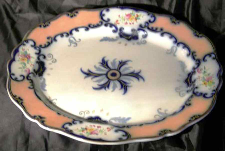G8592 21" Oval Serving Platter by Brown, Westhead & Moore-1
